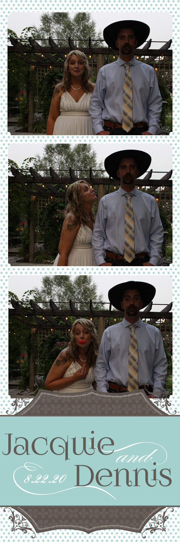 Jacquie & Dennis’ Wedding | View more photos from the event at gallery.photoboothbillings.com/u/PhotoBoothBillings/Jacquie-Dennis’-Wedding